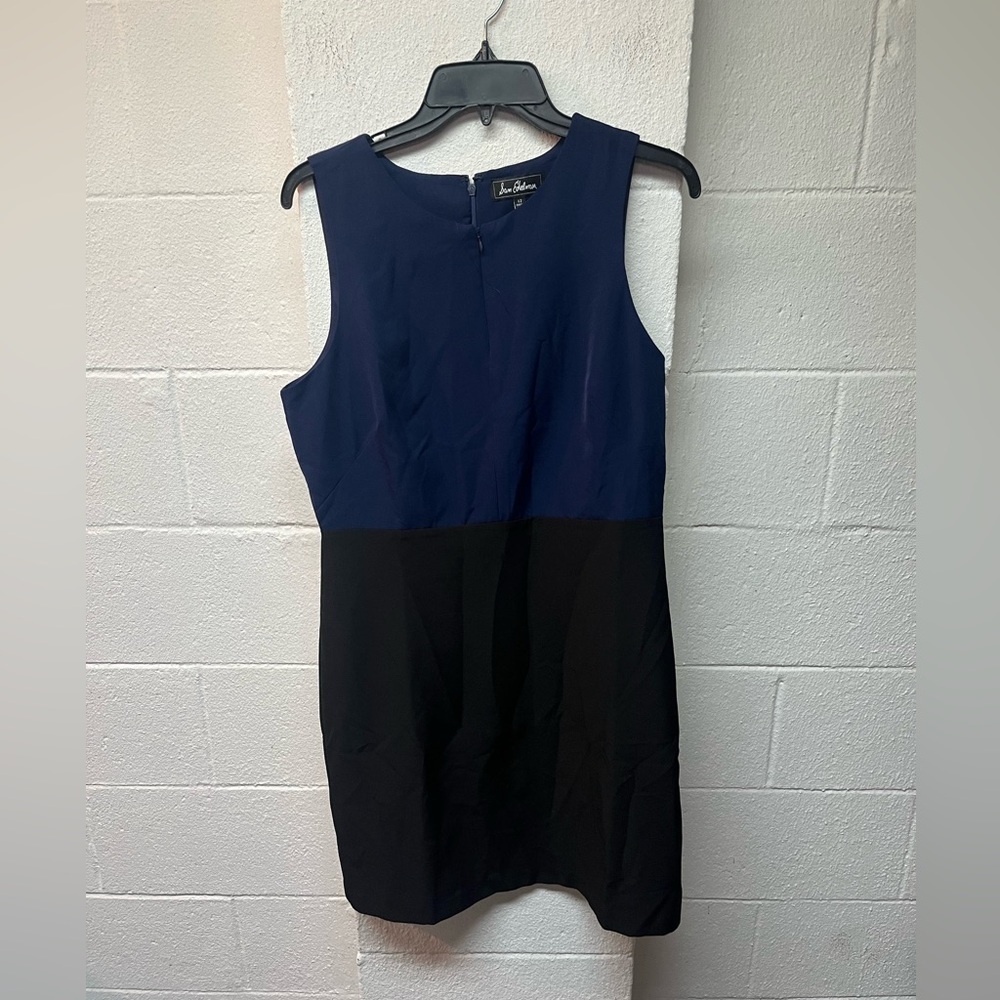Sam Edelman Two-Tone Navy and Black Mini Dress Size 12